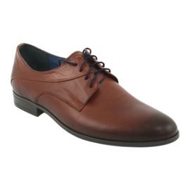 Nikopol Zapatos de cuero marrón 1736 1