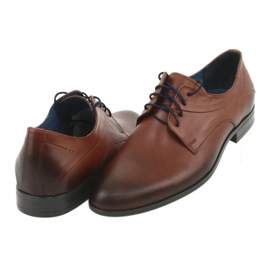 Nikopol Zapatos de cuero marrón 1736 4