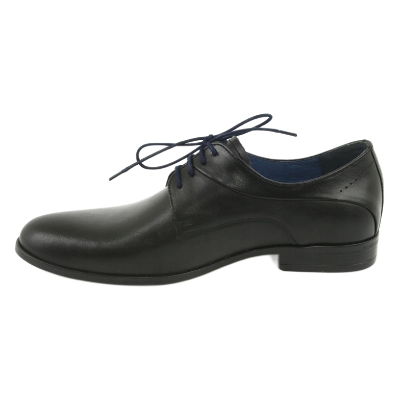 Nikopol Zapatos de cuero negro 1736 2