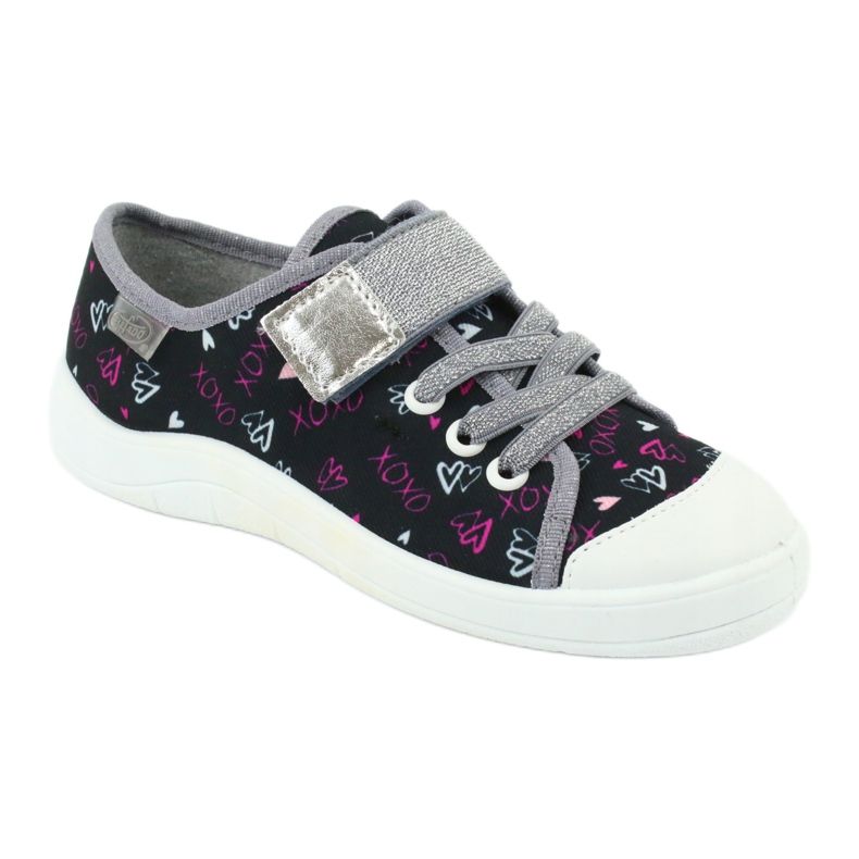 Calzado infantil befado 251Q142 negro gris 1