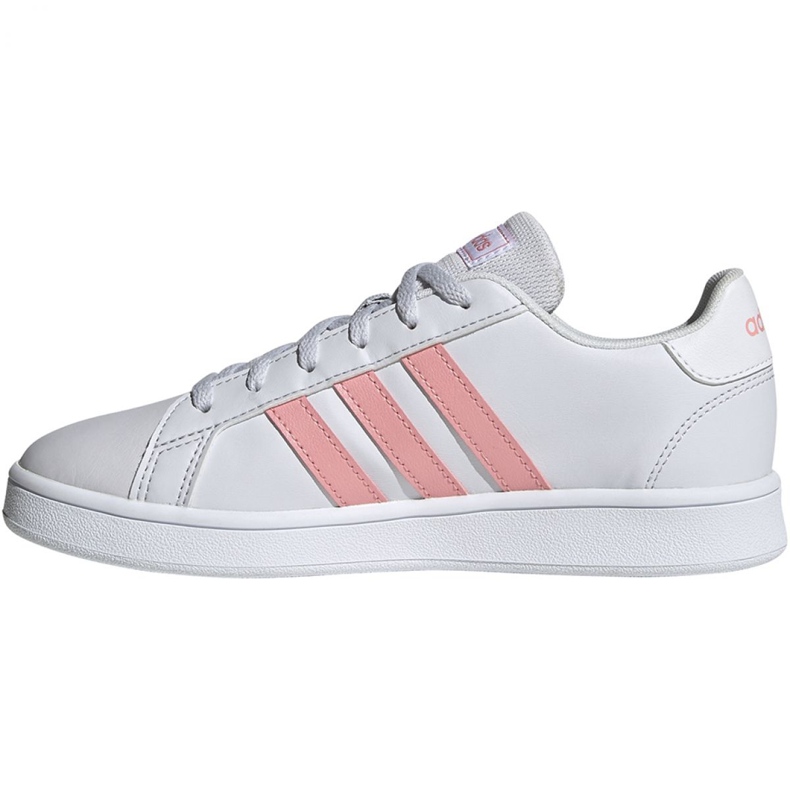 Zapatillas adidas Grand Court K Jr EG1995 blanco rosa 2