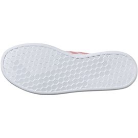 Zapatillas adidas Grand Court K Jr EG1995 blanco rosado 6