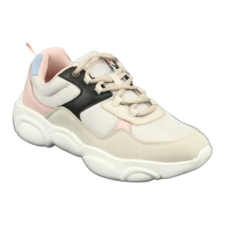 Zapatillas Deportivas Mujer Lee Cooper 1275 beige/rosa 1