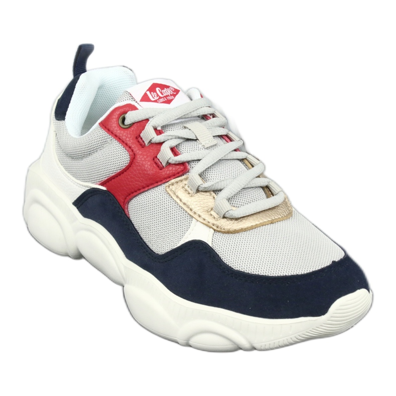Lee Cooper Zapatos deportivos femeninos 1275 gris/multicolor 1
