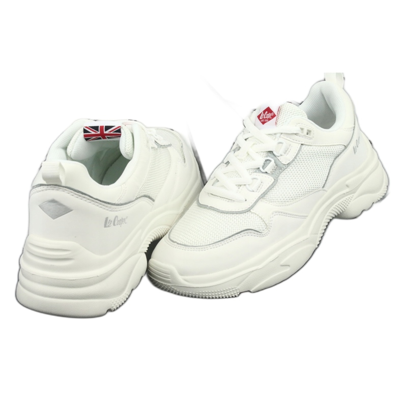 Lee Cooper Zapatos deportivos femeninos 1276 blanco 3