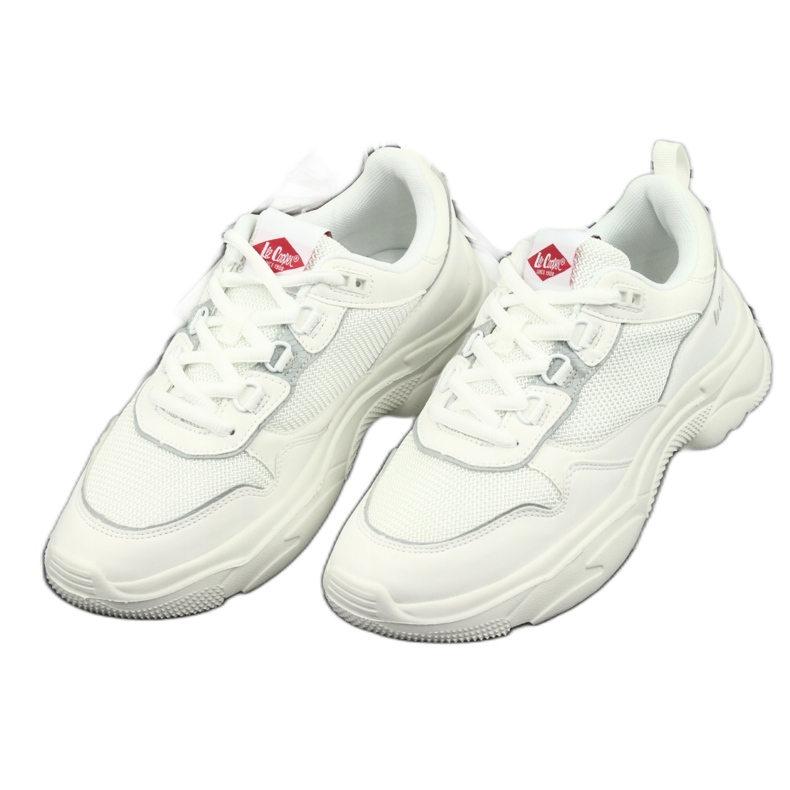 Lee Cooper Zapatos deportivos femeninos 1276 blanco 2