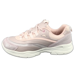 Calzado deportivo de mujer Filippo 1411 rosado plata 2 Calzado deportivo de mujer Filippo 1411 rosado plata 2