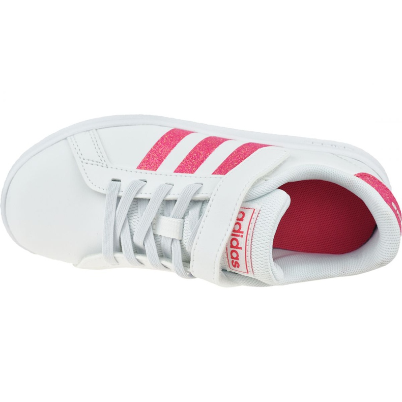 Zapatillas Adidas Grand Court K Jr EG3811 blanco 2