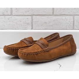 Mocasines marrones de bailarinas BO-378 marrón 2