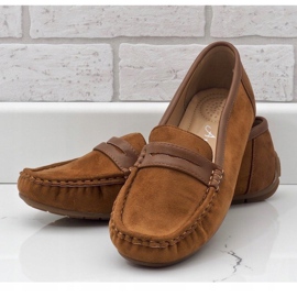 Mocasines marrones de bailarinas BO-378 marrón 3