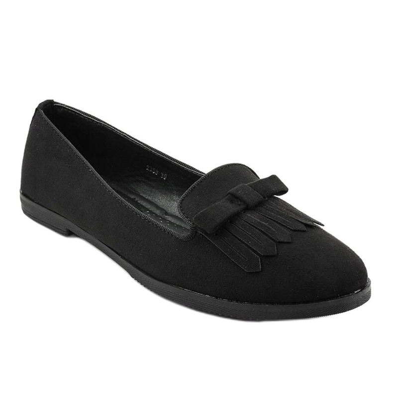 Mocasines lordsy de ante ecológico negro 2358 1