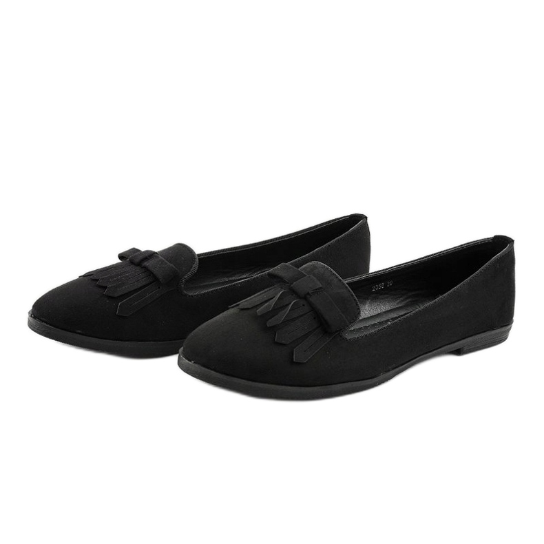 Mocasines lordsy de ante ecológico negro 2358 2