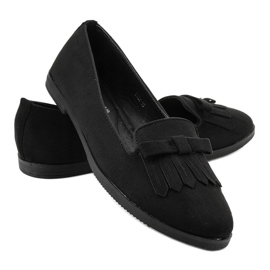 Mocasines lordsy de ante ecológico negro 2358 3