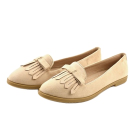 Mocasines lordsy beige de ante ecológico 2358 2