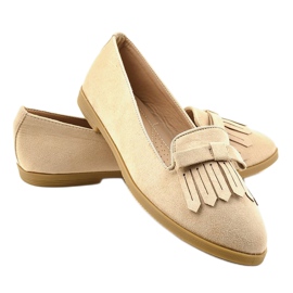 Mocasines lordsy beige de ante ecológico 2358 3