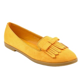 Mocasines lordsy de ante ecológico amarillo 2358 1 Mocasines lordsy de ante ecológico amarillo 2358 1