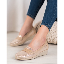 Comer Mocasines con estilo en la plataforma amarillo 1 Comer Mocasines con estilo en la plataforma amarillo 1