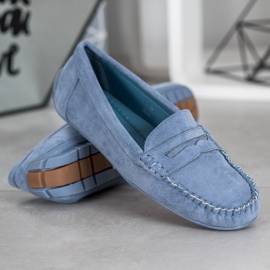 Seastar Mocasines azules clásicos 3