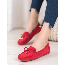 Seastar Mocasines clásicos con lazo rojo 1