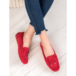 Seastar Mocasines clásicos con lazo rojo 2