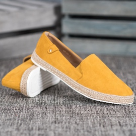 SHELOVET Alpargatas Amarillas Clásicas amarillo 1