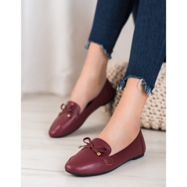 Clowse Elegantes bailarinas burdeos rojo 1 Clowse Elegantes bailarinas burdeos rojo 1