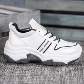 SHELOVET Zapatos deportivos blancos 2