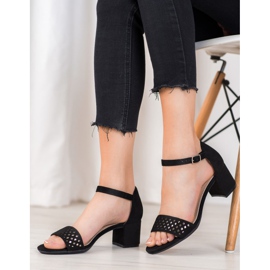Filippo Sandalias elegantes con tacones altos negro 2