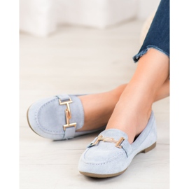 Bestelle Mocasines azules elegantes 1