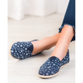 McKey Slipons con patrón marinero azul 1