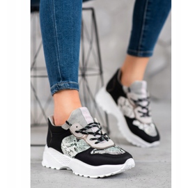 Elegantes zapatillas MCKEYLOR negro 5
