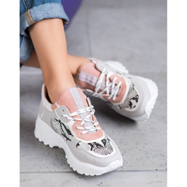Elegantes zapatillas MCKEYLOR gris multicolor 5