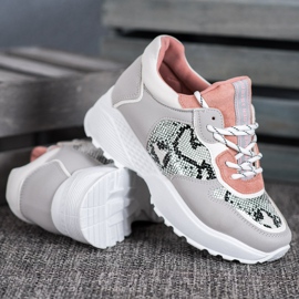 Elegantes zapatillas MCKEYLOR gris multicolor 3