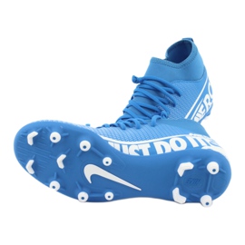 Zapatillas de fútbol Nike Mercurial Superfly 7 Club FG / MG Jr AT8150-414 azul 4