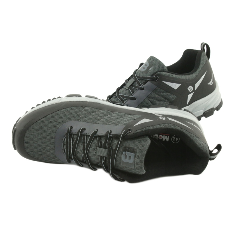 Calzado deportivo de trekking McBraun 20MN37-1760 negro gris 5