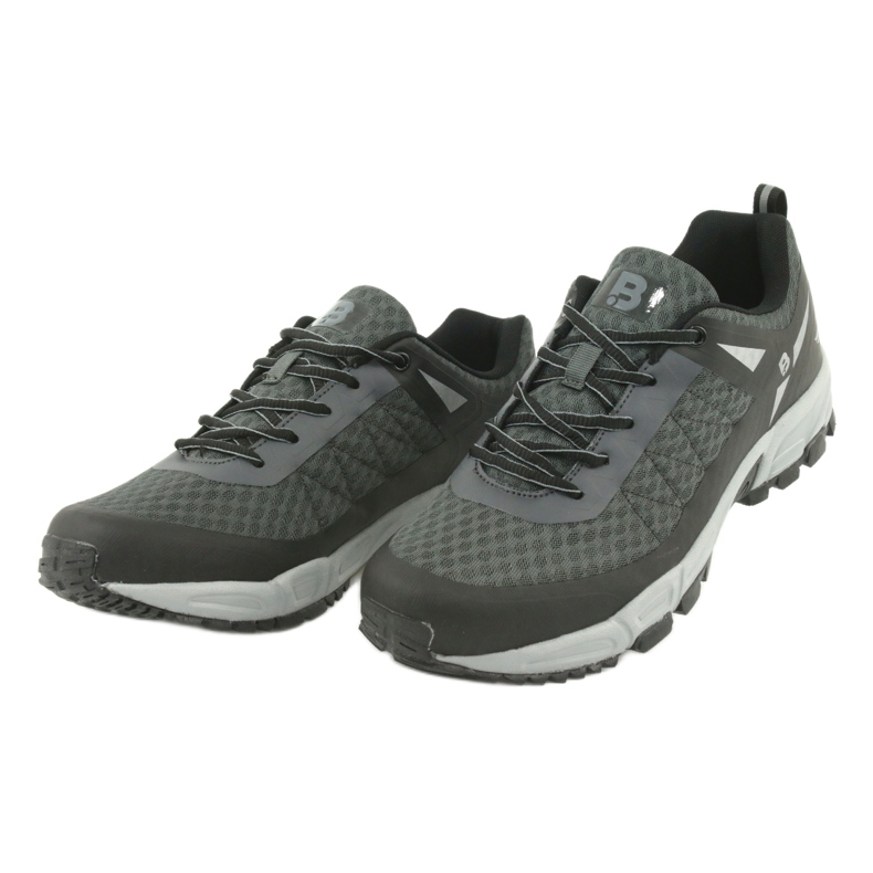 Calzado deportivo de trekking McBraun 20MN37-1760 negro gris 3
