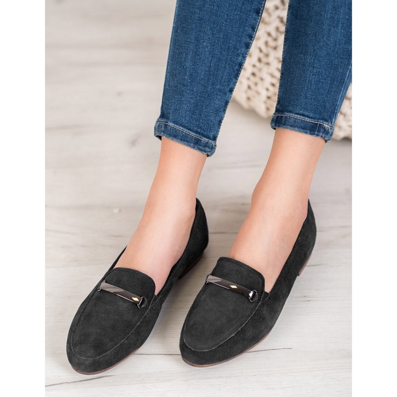 Filippo Señores de cuero negro 1