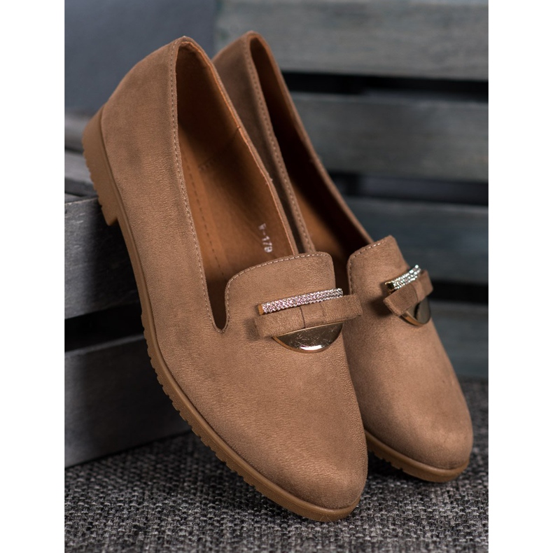 Miss Laura Señores con adorno marrón amarillo 2