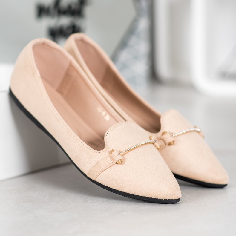 SHELOVET Bailarina en Spitz marrón 1