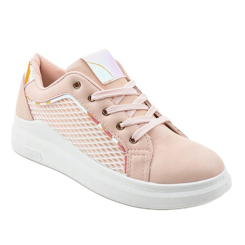 Zapatillas beige TL141-3 zapatillas rosa 1