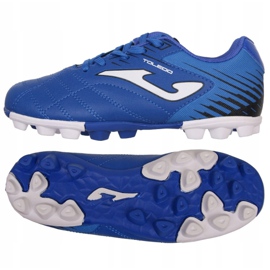 Zapatos de fútbol Joma Toledo Fg Jr TOLJW.924.24 azul azul 2