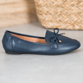 Clowse Elegantes bailarinas azul marino 5
