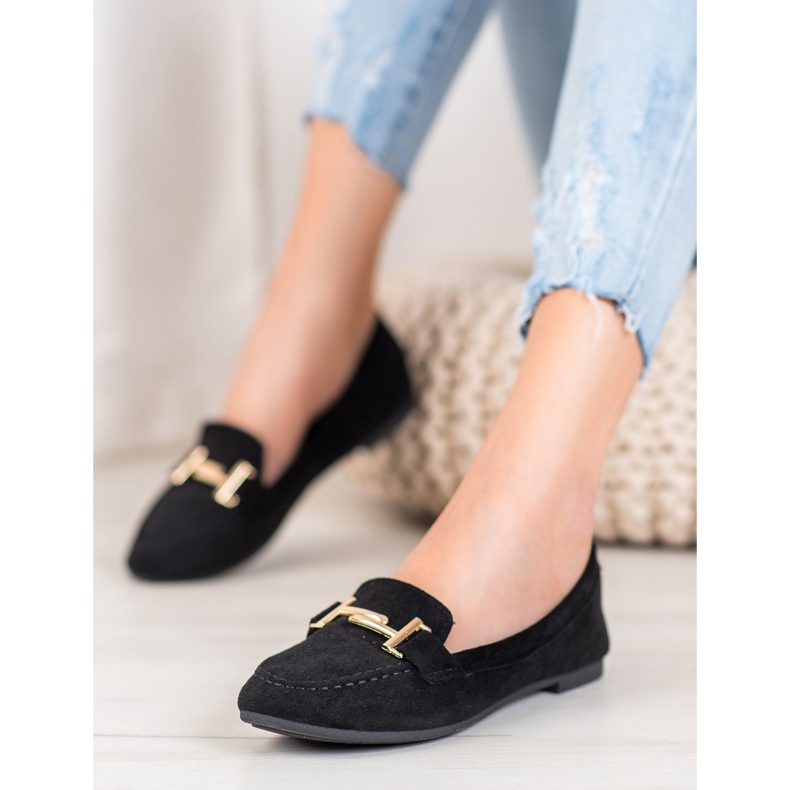 Bestelle Mocasines negros elegantes 1
