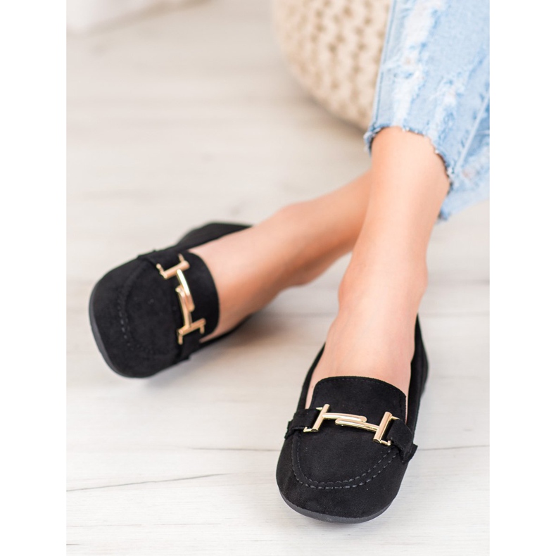 Bestelle Mocasines negros elegantes 2