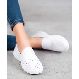 McKey Slipons casuales blancos 4