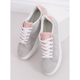 Zapatillas de mujer grises WB810 Grey amarillo 1