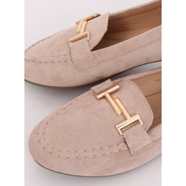 Mocasines beige mujer 99-13A Beige marrón amarillo 1 Mocasines beige mujer 99-13A Beige marrón amarillo 1