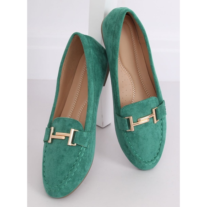 Verde Mocasines de mujer 99-13A Verde 2