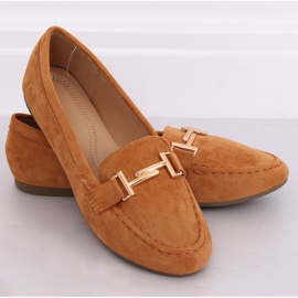 Mocasines mujer camel 99-13A Camel marrón 2