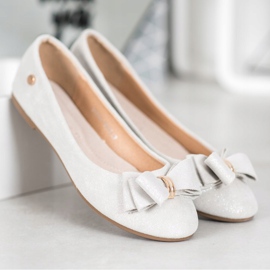 Bailarinas Elegantes Con Lazo VINCEZA gris 3